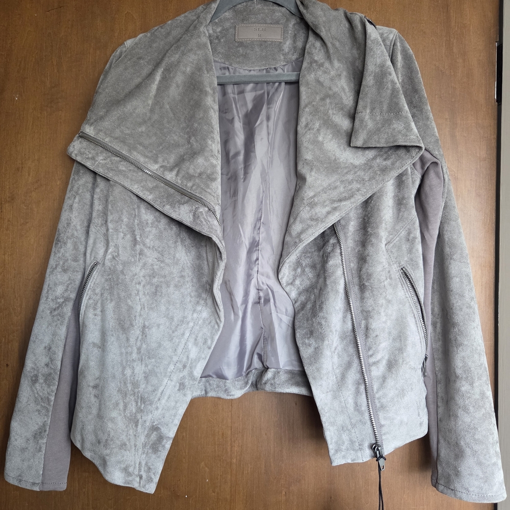 Stylish Women's Gray SL8 Jacket